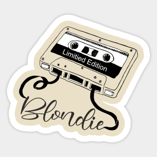 Blondie - Limitied Cassette Sticker